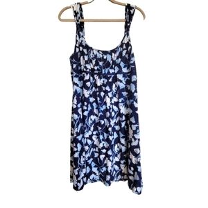 Alfani XL Floral Spaghetti Strapes Pajama Midi (above knee) Dress